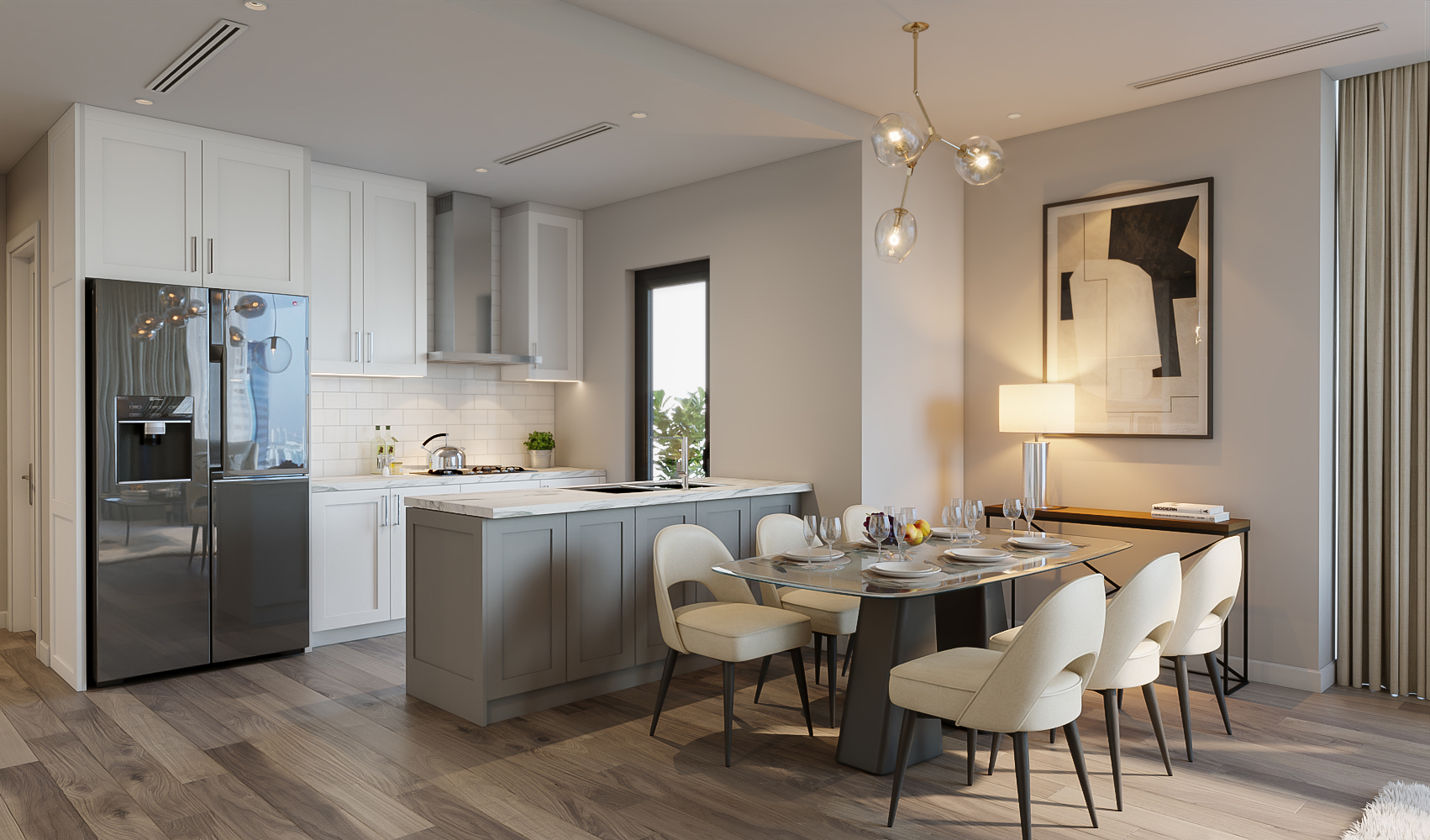 căn mẫu dự án - the nine - 9 phạm văn đồng