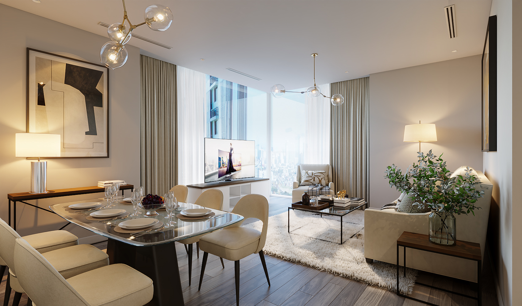 căn mẫu dự án - the nine - 9 phạm văn đồng