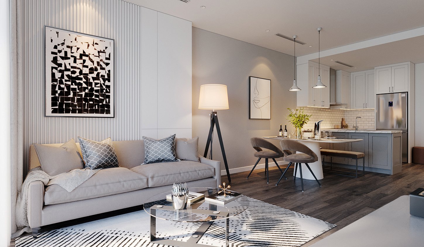 căn mẫu dự án the nine - 9 phạm văn đồng