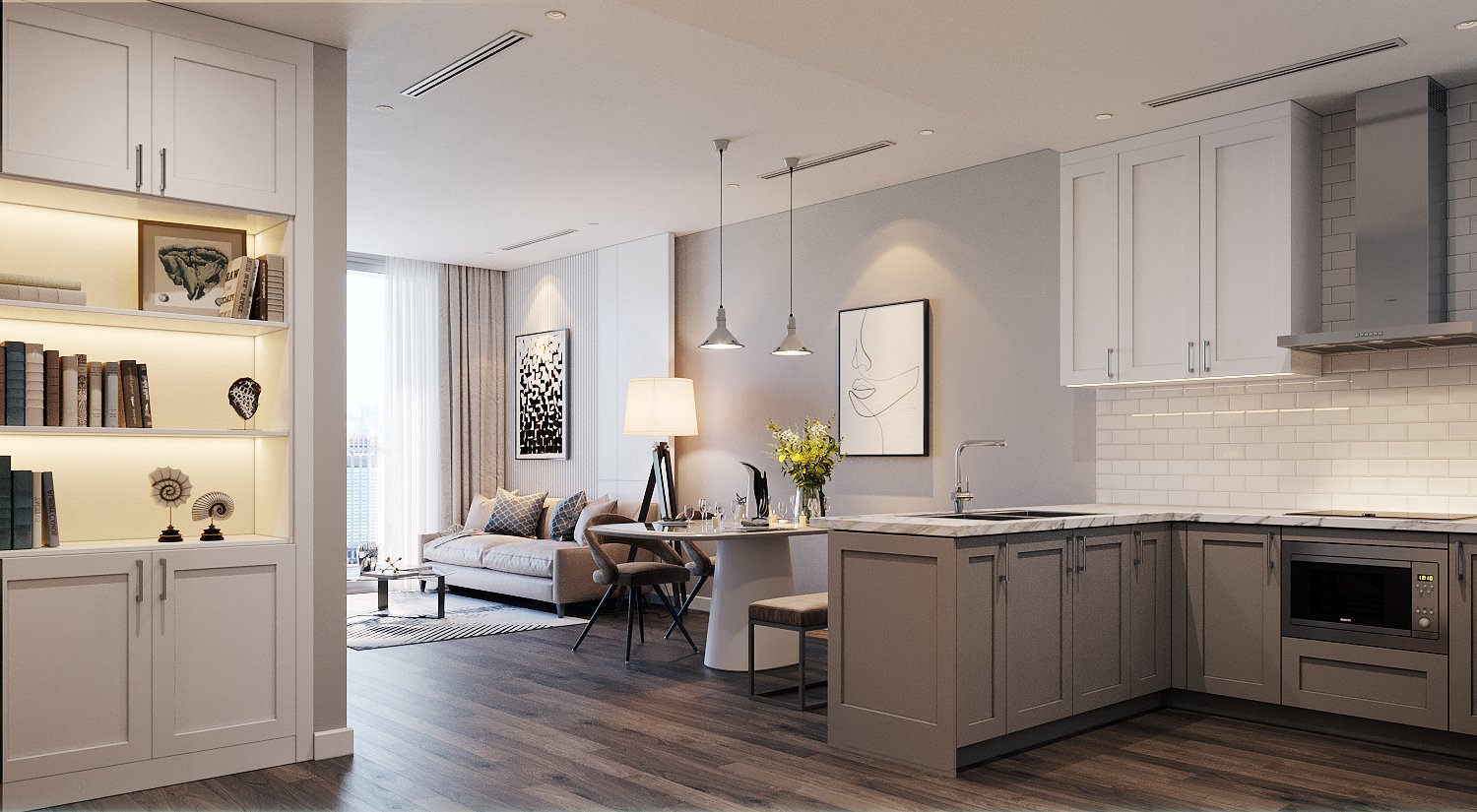 căn mẫu dự án the nine - 9 phạm văn đồng