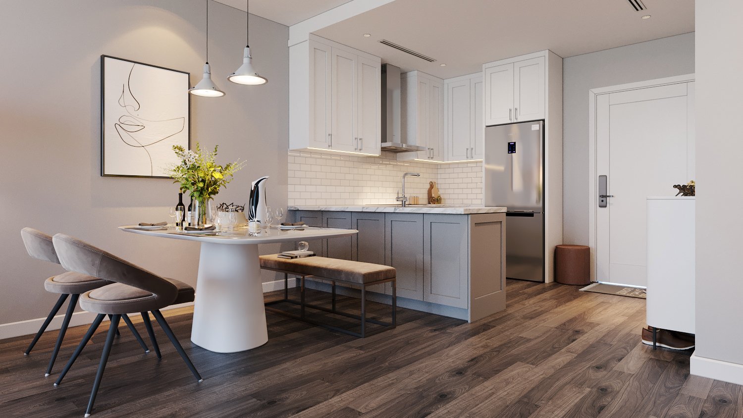 căn mẫu dự án the nine - 9 phạm văn đồng