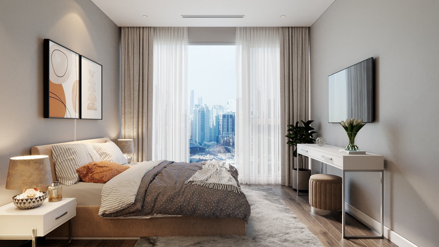 căn mẫu dự án the nine - 9 phạm văn đồng